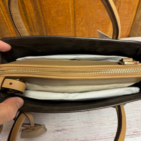 Radley London Liverpool 2.0 Medium Zip-Top Satchel - Butterscotch - Picture 5 of 7